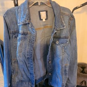 Jean jacket size large